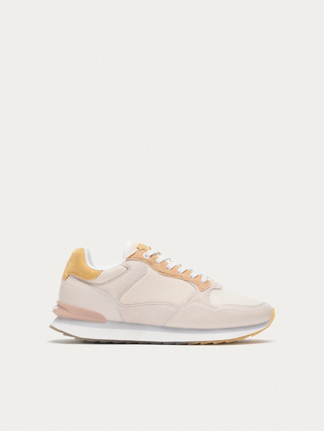 Zapatillas Hoff Toulouse Mujer Beige Blancas | QJCU-04961