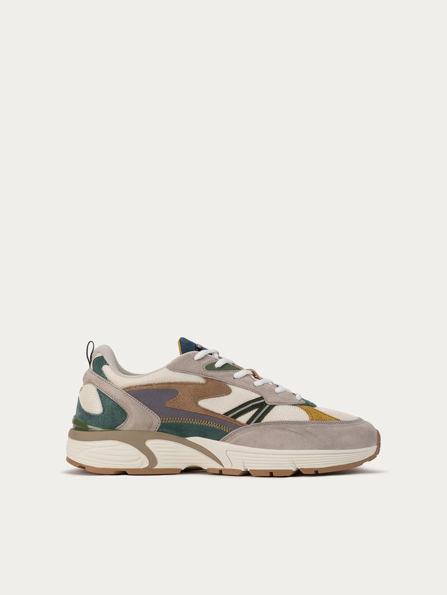 Zapatillas Hoff Vermont Hombre Gris Beige Azules Verde | YTBH-89076